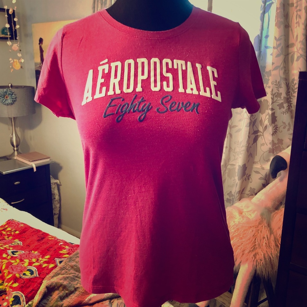 XL ladies Aeropostale hibiscus tee